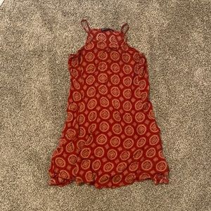 red brandy melville dress
